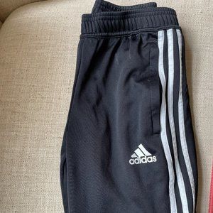 Adidas Men's Size XS Aeroready Tapered Woven 3 Stripes Pants